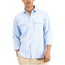 Inc International Concepts Men’s Regular-Fit Twill Overshirt XLarge