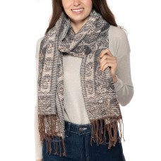 Inc International Concepts Paisley Jacquard Wrap, Multi