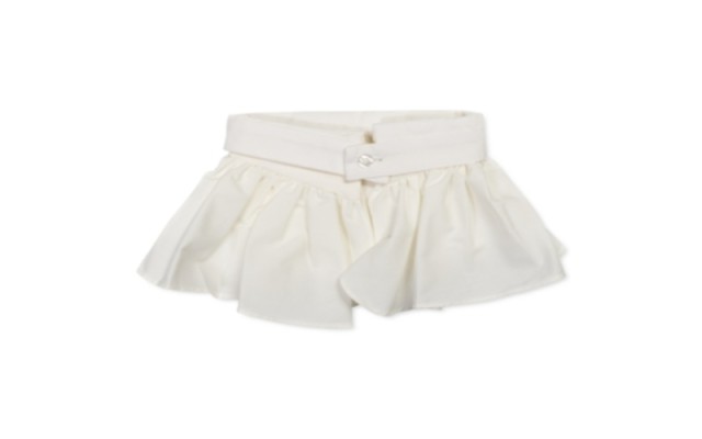 Inc International Concepts Ruffled Faux Collar, White, One Size