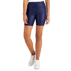 Inc International Concepts Shiny Compression Bike Shorts