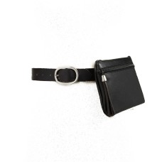 INC International Concepts Tassel Fanny Pack (Black, S)