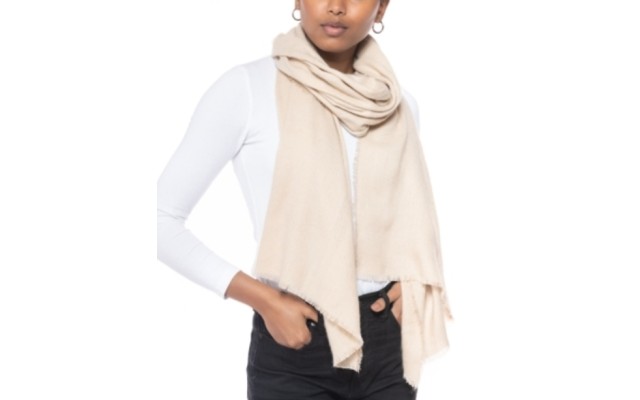  Concepts Two-Tone Shine Wrap, Beige