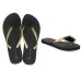  Women’s Flip-Flop (Black, 8)