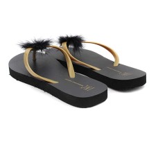 INC International Concepts Women’s Flip-Flop (Black, 8)