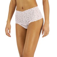 Inc International Concepts Women’s High Waist Lace Thong, Marys Rose, Medium