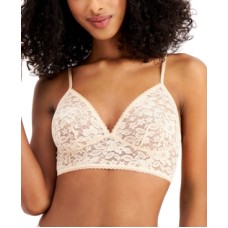 INC International Concepts Women’s Lace Bralette Lingerie, Almond Latte, Small