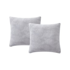 Infinity Home Throw Pillows Faux Fur 18 X 18- Set of 2