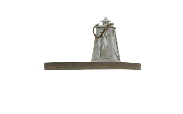  Shelves Triangle Wood Floating Corner Wall Shelf with Invisible Bracket, One, 14×14, Driftwood Gray