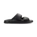 International Concepts Men’s Levine Strap Sandal Slipper, Black, 11.5