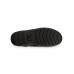  Mens Faux Suede Slip On Slide Slippers, Black, 11-12 X-Large