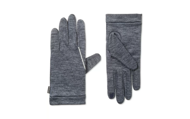 Isotoner Signature Men’s Camouflaged Gloves, Navy, Large/X-Large