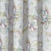  Pristina Floral-Paisley Grommet Curtain Panel, 50×95, Gray