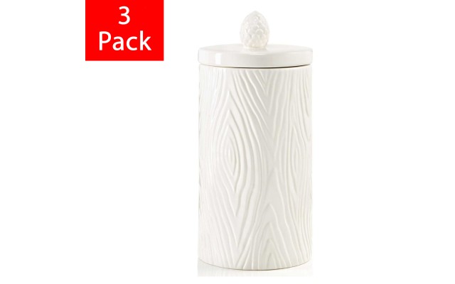  Merry and Bright Large Canister, 3-pack