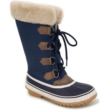 Jbu Women’s Stormgate Regular Calf Mid Shaft Duck Boots, Navy, 8.5