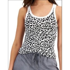 Jenni by Jennifer Moore Womens Basic Ribbed Tank Top, X-Large, White