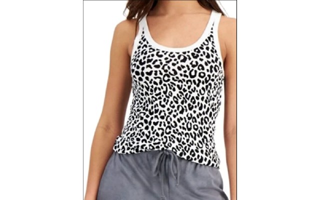  by fer Moore Womens Basic Ribbed Tank Top, X-Large, White