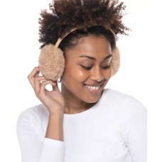 Jenni Faux Fur Earmuffs Camel One Size