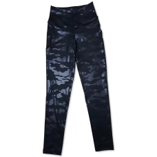 Jenni On Repeat Crossover Full Length Printed Leggings