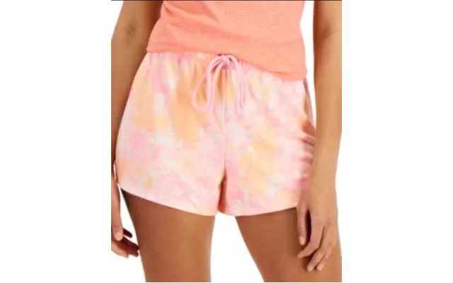 Jenni Sleep Shorts, Pink, Small
