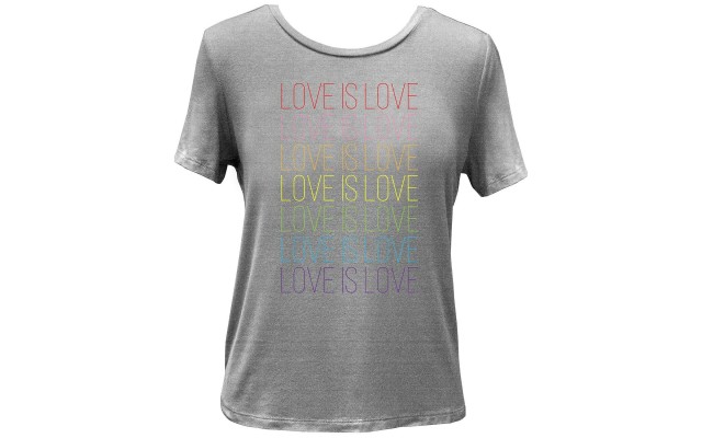  Women's Pride Equality T-Shirts, Heather Grey, Large