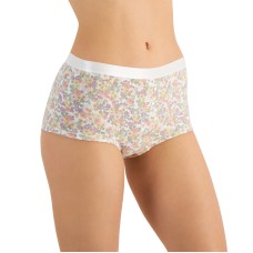 Jenni Women’s Boyshorts Underwear, Retro Floral, Small