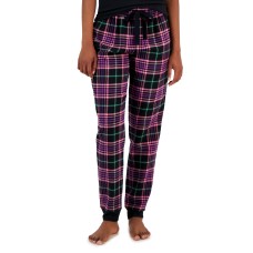 Jenni Women’s Cotton Flannel Pajama Pants, Black, X-Large