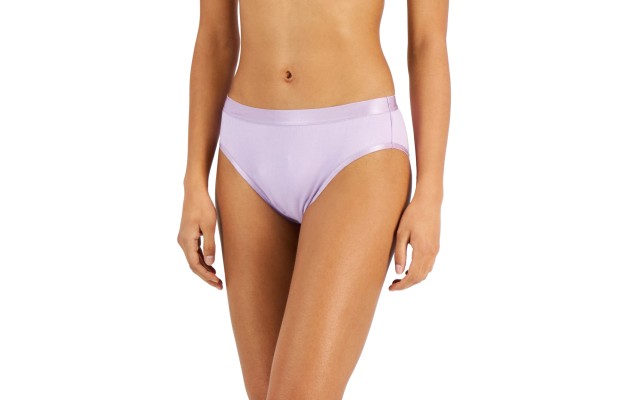  Women’s Hi-Cut Bikini Underwear, Lilac, Small