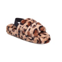 Jenni Women’s Plush Faux Fur Slide Boxed Slippers