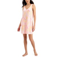 Jenni Women’s Printed Tank Chemise Nightgown, Tiedye L