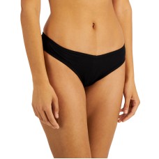 Jenni Women’s Ribbed Thong, Black, XL