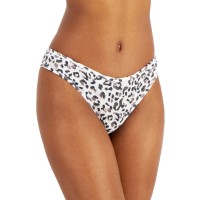 Jenni Women’s Ribbed Thong, Watercolor Leo, Medium