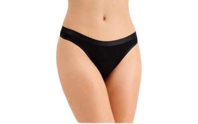  Women’s Thong, Black, Small