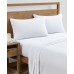  Washed Microfiber Solid 4 pc. Sheet Set