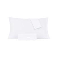 Jessica Sanders Washed Microfiber Solid 4 pc. Sheet Set