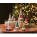  Christmas Gnome Family Figurine – 6.5 Inch, Multicolor