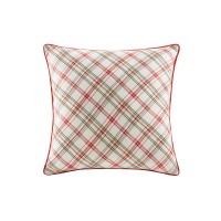 Jla Home Holiday Plaid 2-Pack Decorative Pillow 20 x 20