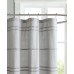  Olive 72″x 72″ Shower Curtain (Gray)