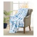  Plush The Beach Is My Happy Place Throw, 50″ x 60″
