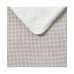  Reversible Waffle Weave Throw, 50″ x 60″, Beige