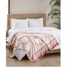 Jla Home Word Plush Throw – Happy Place, 50×60