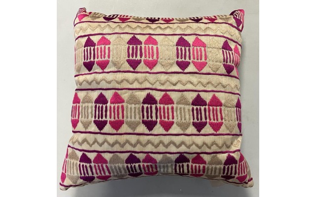  Spin Tops Decorative Pillow Basic, 20 X 20, Pink/Gold