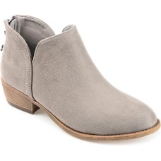 Journee Collection Women’s Livvy Bootie, Gray, 7W