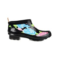 Journee Collection Women’s Rainer Rain Boot, Black, 8M