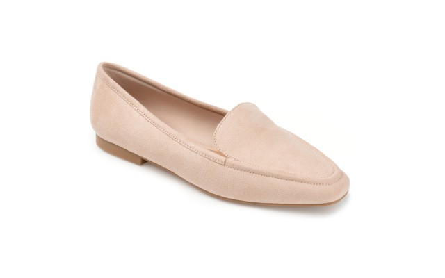  Women’s Tullie Loafer Shoes, Beige, 6M