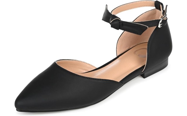  Womens Vielo Ballet Flat, Black, 6.5M