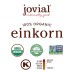 , Einkorn Organic Wheat Berries,16 oz, 1 Pack