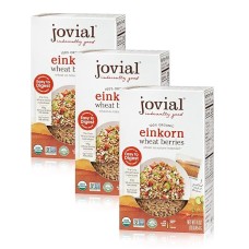 Jovial, Einkorn Organic Wheat Berries,16 oz, 3 Pack