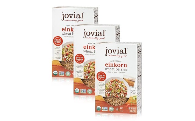 , Einkorn Organic Wheat Berries,16 oz, 3 Pack