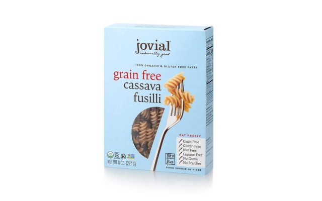  Grain-Free Cassava Fusilli | Cassava Pasta | Paleo Pasta | Grain-Free | Certified Gluten-Free | 100% Organic Pasta | USDA Certified Organic | Non-GMO | High-Fiber | 8 oz (3 pack)