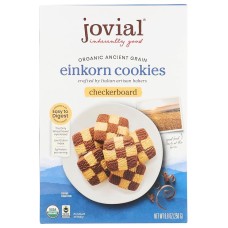 Jovial, Organic Checkerboard Einkorn Cookies, 8.8 oz, 1 Pack